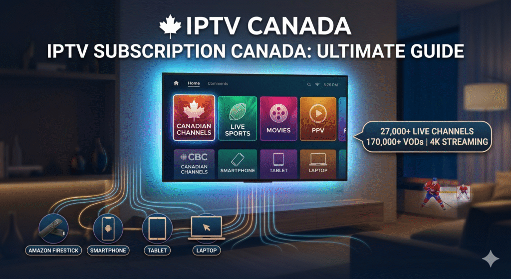 iptv subscription canada