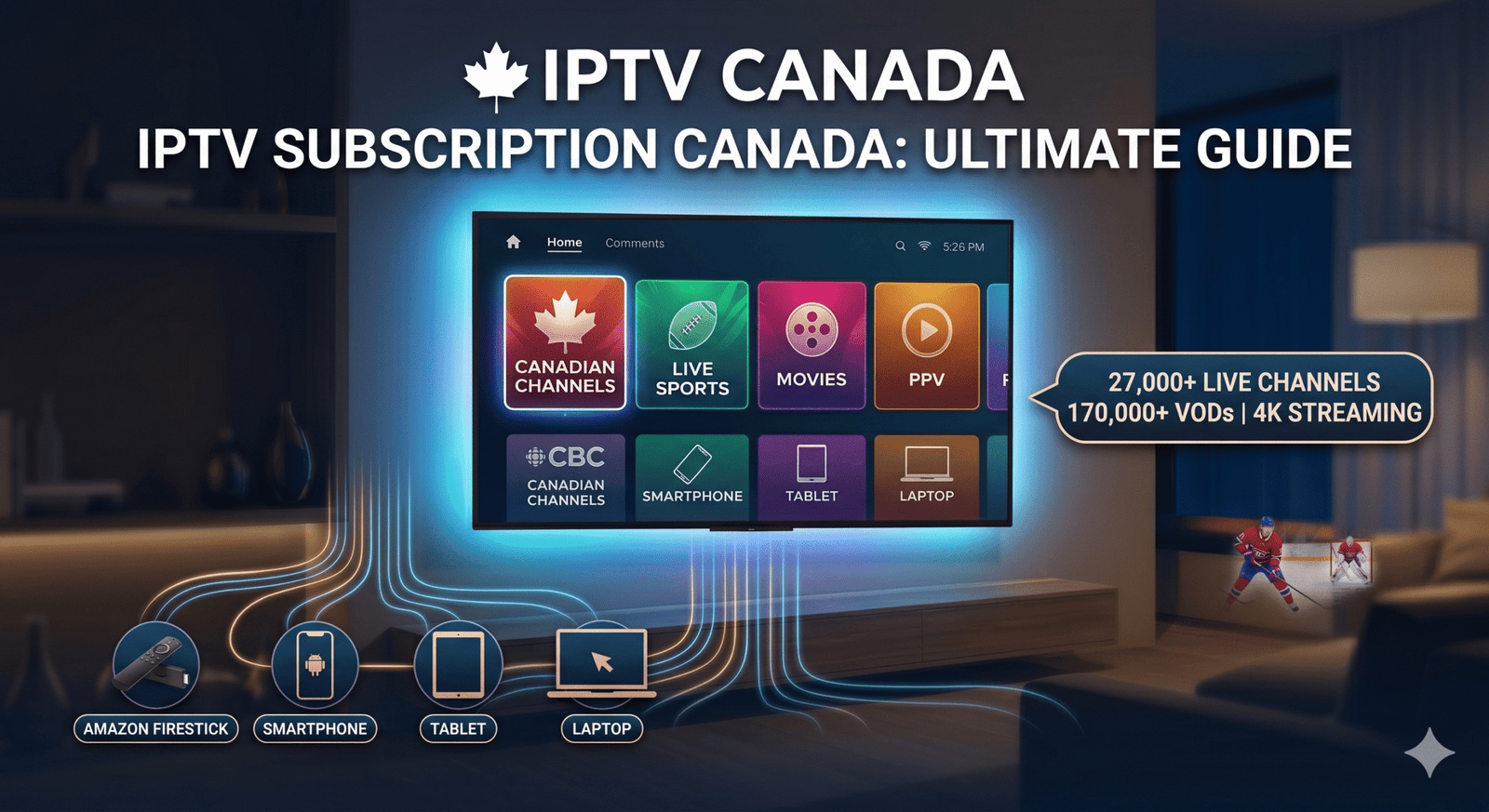 iptv subscription canada